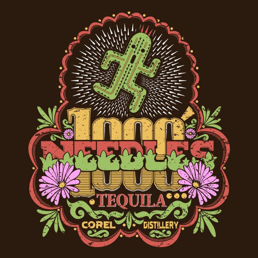 1000 Needles Tequila - Long Sleeve T-Shirt