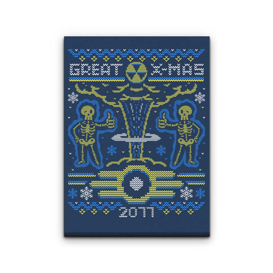 2077 Xmas - Canvas Print