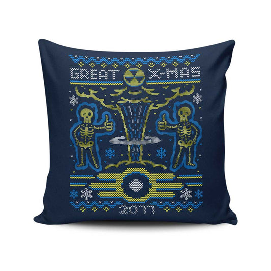 2077 Xmas - Throw Pillow