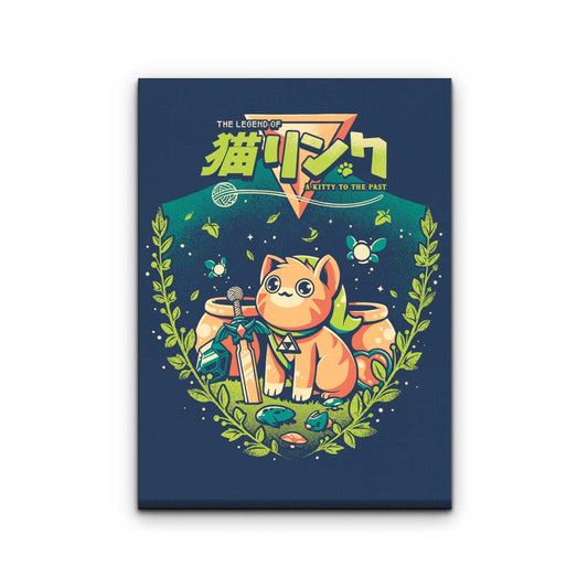 A Cat to the Past - Canvas Print