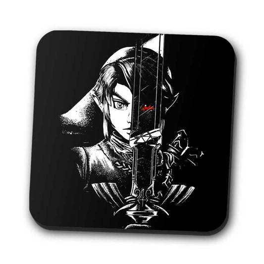 A Hero's Dark Reflection - Coasters