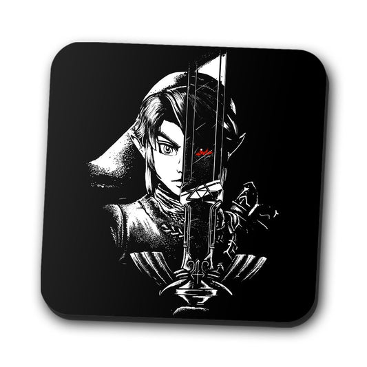 A Hero's Dark Reflection - Coasters