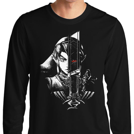 A Hero's Dark Reflection - Long Sleeve T-Shirt