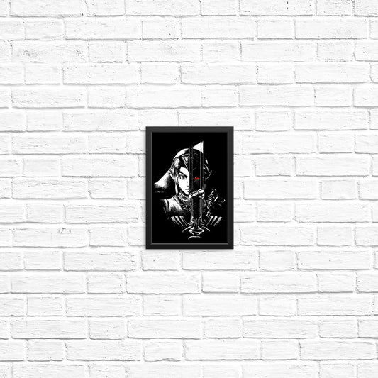 A Hero's Dark Reflection - Posters & Prints