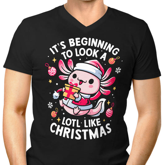 A Lotl Like Christmas - Men's V-Neck