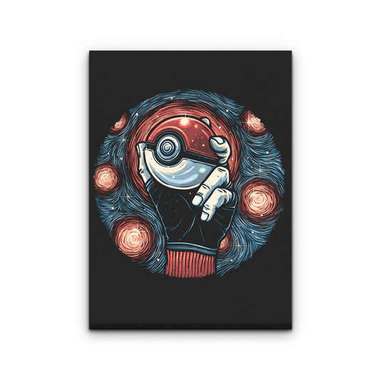 A Starry Catch - Canvas Print