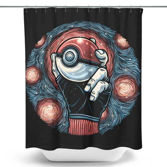 A Starry Catch - Shower Curtain