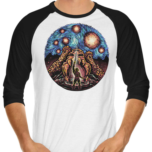 A Starry Universe - 3/4 Sleeve Raglan T-Shirt