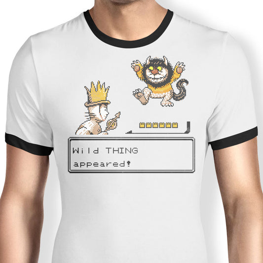 A Wild Thing Appeared - Ringer T-Shirt