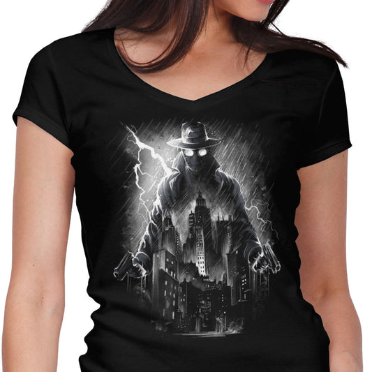 Above the Darkness - Women's V-Neck