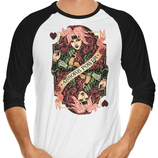 Absorb Power - 3/4 Sleeve Raglan T-Shirt