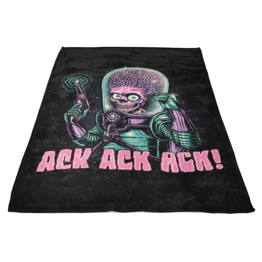 Ack, Ack, Ack! - Fleece Blanket