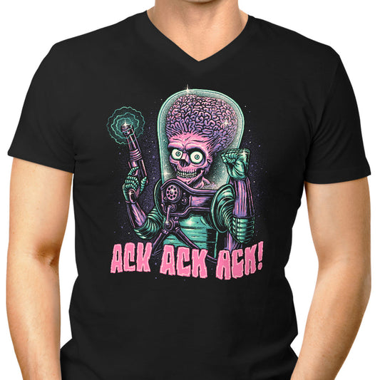 Ack, Ack, Ack! - Men's V-Neck