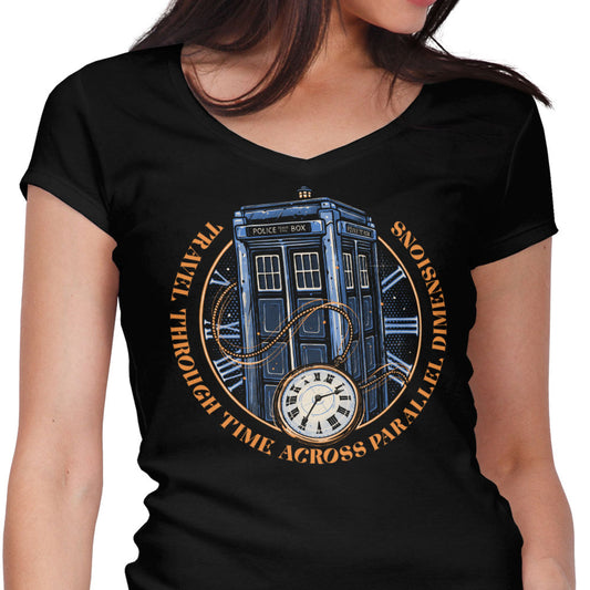 Across Parallel Dimensions - Women's V-Neck