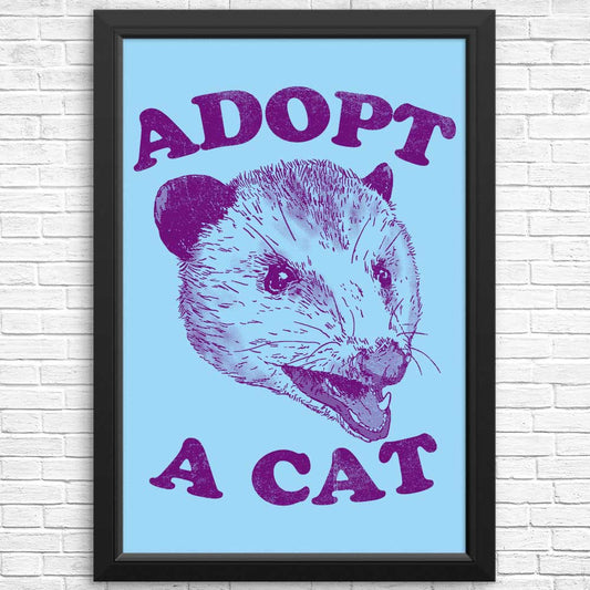 Adopt a Cat - Posters & Prints