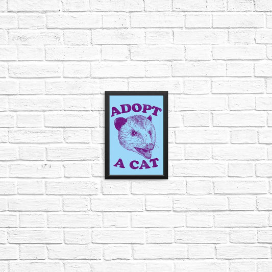 Adopt a Cat - Posters & Prints