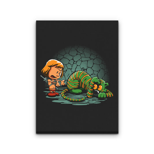 Afraid of Your Own Shadow - Canvas Print