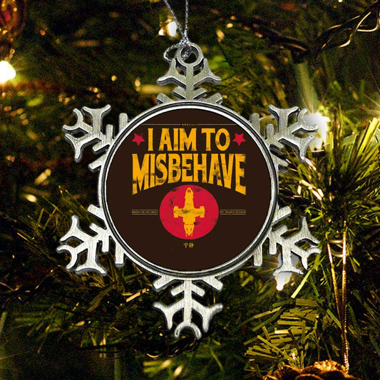 Aim to Misbehave - Ornament