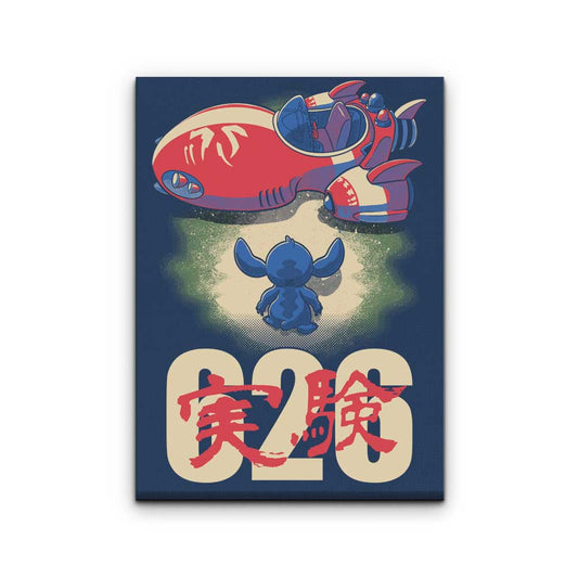 Alien Spaceship - Canvas Print