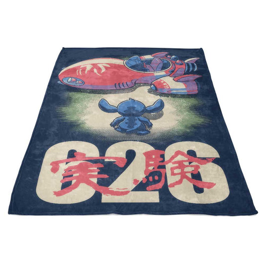 Alien Spaceship - Fleece Blanket