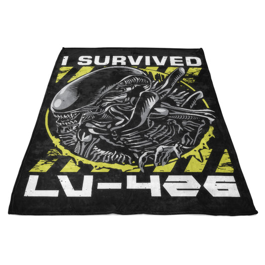 Alien Survivor - Fleece Blanket