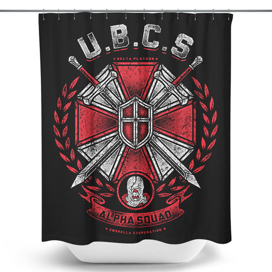 Alpha Squad - Shower Curtain