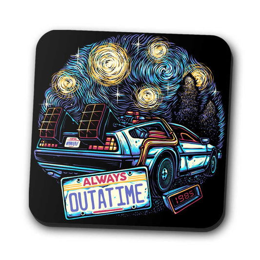 Always Outatime - Coasters