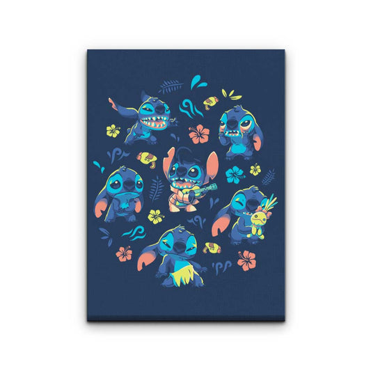 An Alien's Day - Canvas Print