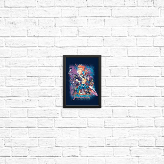 Anchovies: Checkmate - Posters & Prints