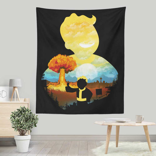 Apocalypse Silhouette - Wall Tapestry