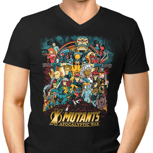 Apocalyptic War - Men's V-Neck