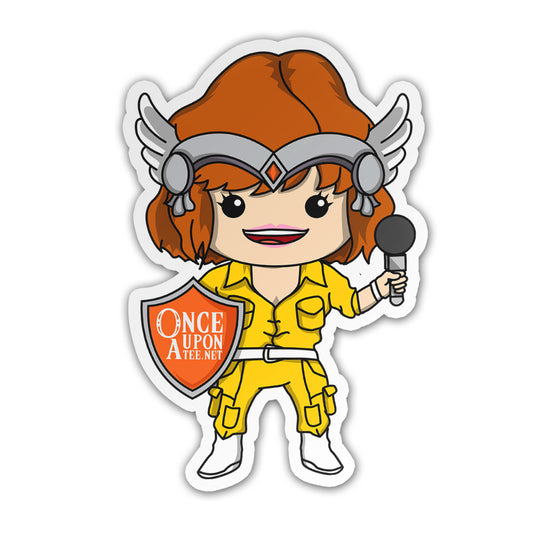 Reporter Teeana Sticker - August 2023