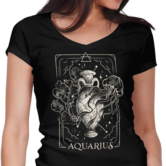 Aquarius (Edu.Ely) - Women's V-Neck
