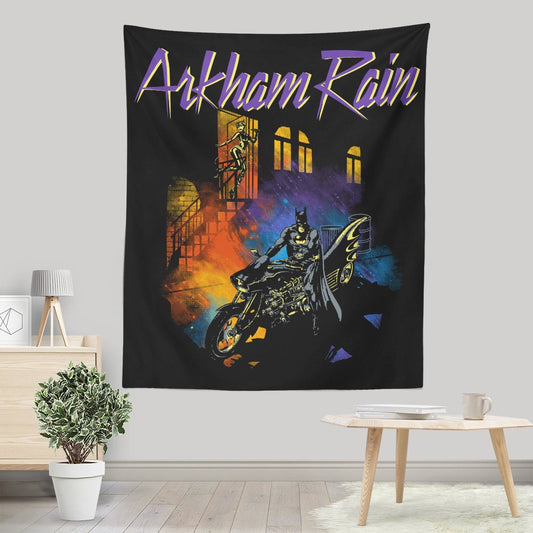 Arkham Rain - Wall Tapestry