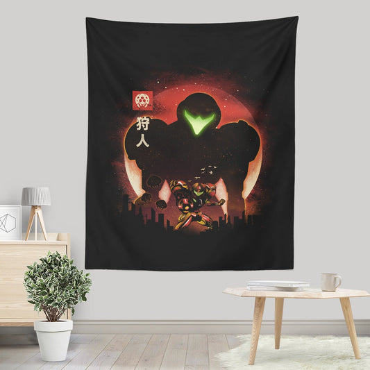 Armored Sunset - Wall Tapestry