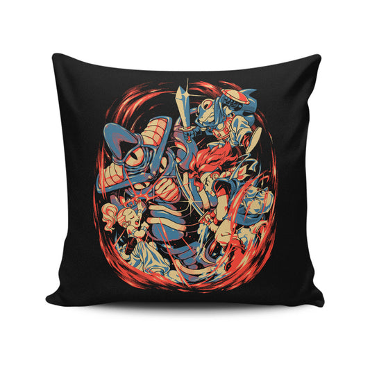 At the End of Time - Throw Pillow
