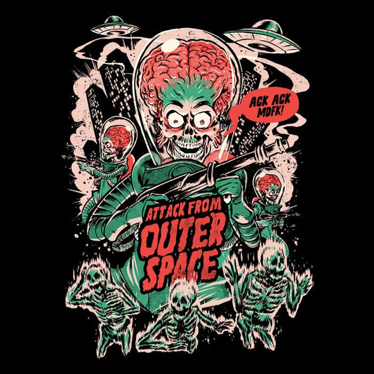 Attack From Outer Space - Hoodie