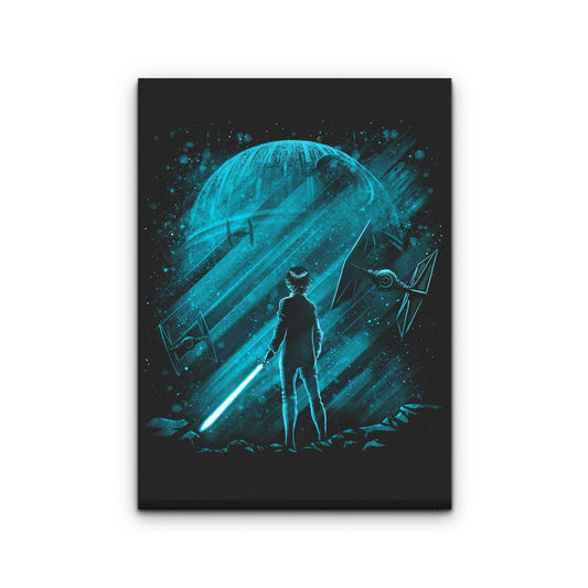 Attack on Black Squadron - Canvas Print