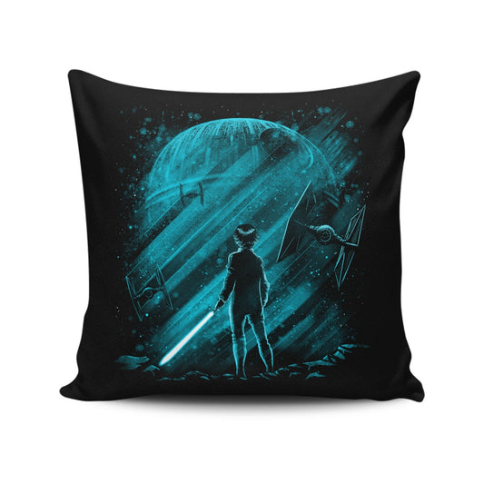 Attack on Black Squadron - Throw Pillow