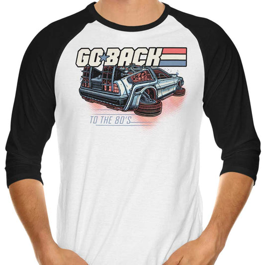 Back to the 80's - 3/4 Sleeve Raglan T-Shirt