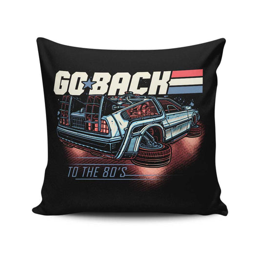 Back to the 80's - Throw Pillow