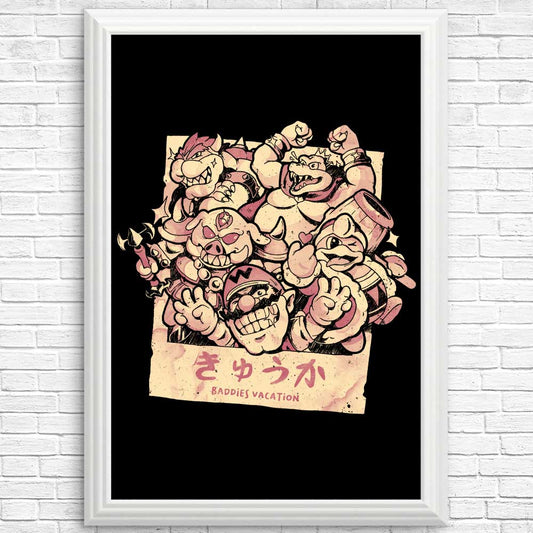 Baddies Vacation - Posters & Prints