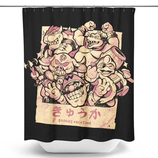 Baddies Vacation - Shower Curtain