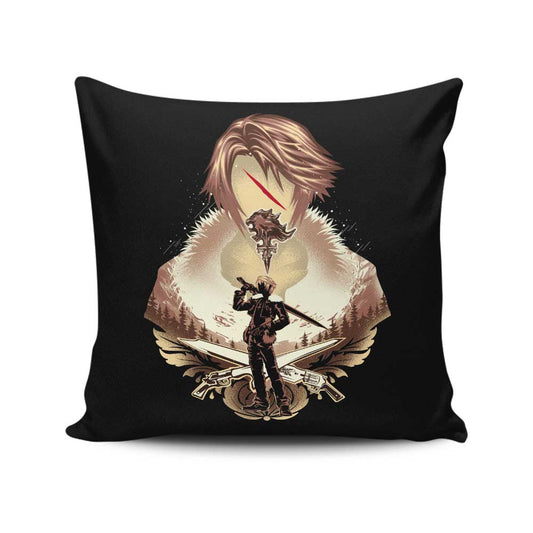 Balamb Elite Mercenary - Throw Pillow
