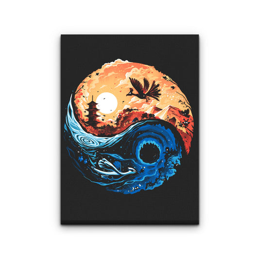 Balancing the Sea and Sky - Canvas Print