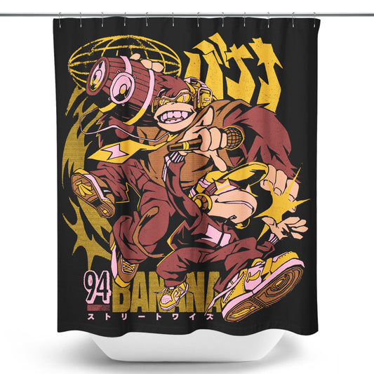 Banana Streetwise - Shower Curtain