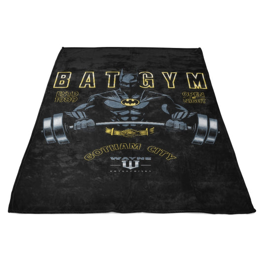 Bat Gym 89 - Fleece Blanket