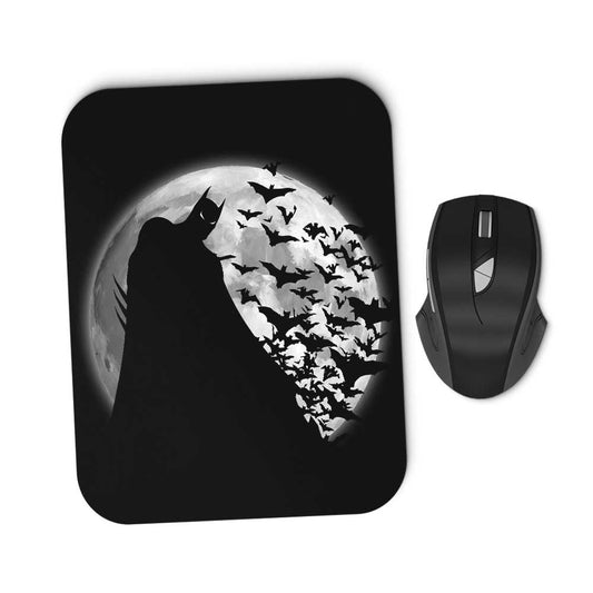 Bats Under the Moon - Mousepad