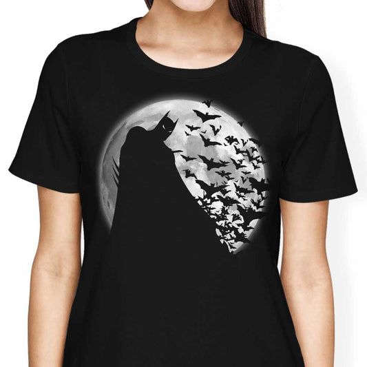 Bats Under the Moon - Women's Apparel