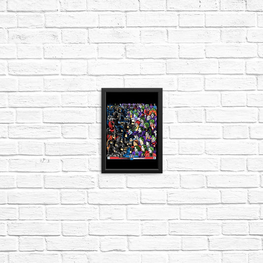 Bats vs. Clowns - Posters & Prints